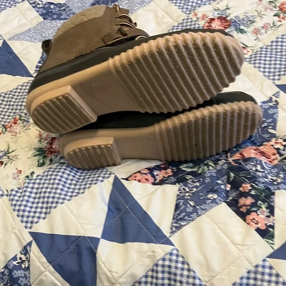 Maurices Brown and Black Ankle Boots - Picture 5 of 6